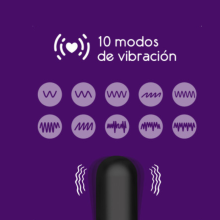 Bala Recargable Control Remoto Getlove Ares