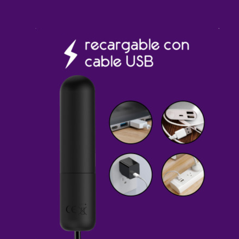 Bala Recargable Control Remoto Getlove Ares