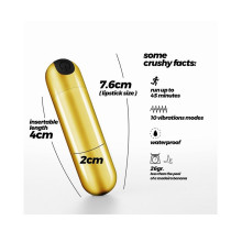 Bala Recargable Crushious IMoan Dorada