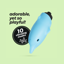 Bala Vibradora de Pilas O-Pet Delfín Crushious