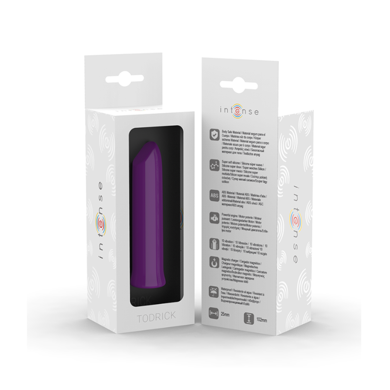Bala Vibradora Recargable Todrick Intense