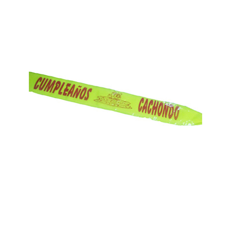 Banda Flúor Cumpleaños Cachondo