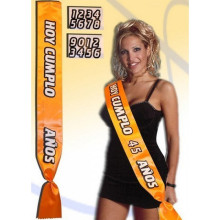 Banda Hoy Cumplo Años Personalizable