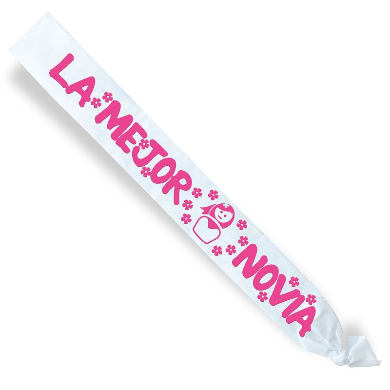 Banda La Mejor Novia Texto Fucsia