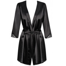 Bata Corta Obsessive Negro Satinia