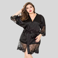 Batin y Tanga Negro Sexy Lingerie