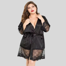 Batin y Tanga Negro Sexy Lingerie