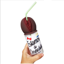 Biberón Vulva Marrón Estamos de Despedida 360 ml