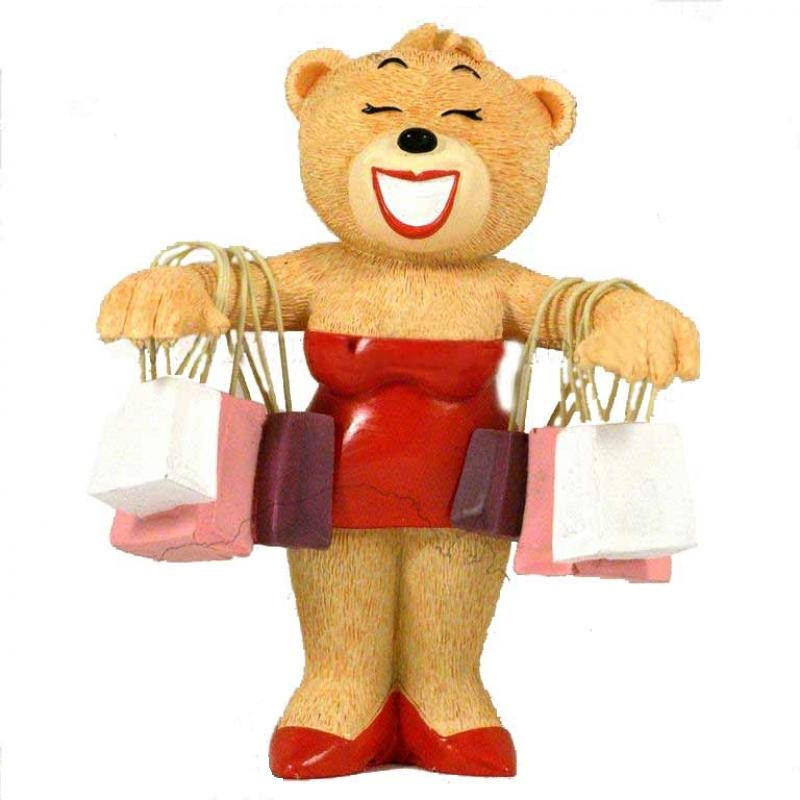 Figura Bad Taste Bears Born to Shop