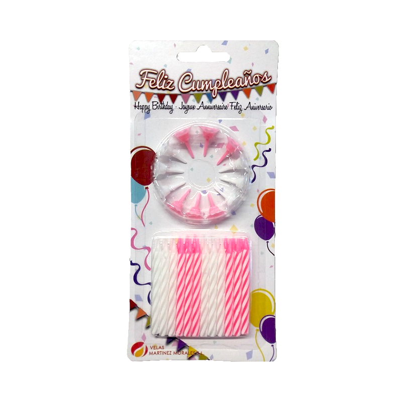 Blister 24 Velitas Cumpleaños