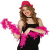 Boa De Plumas Fucsia