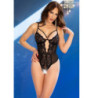 Lenceria Body Encaje Chilirose CR-4689 Negro