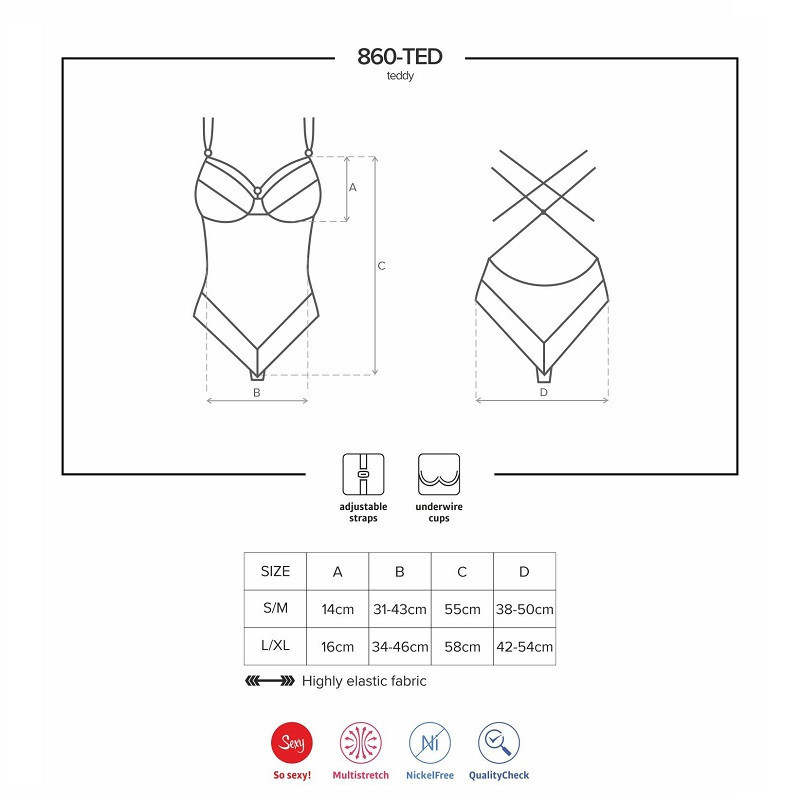 Body De Obsessive 860 Blanco