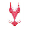 Body De Obsessive Lovlea Rojo