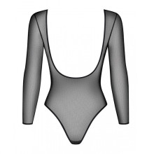 Body de Obsessive Manga larga Negro Brillos B123
