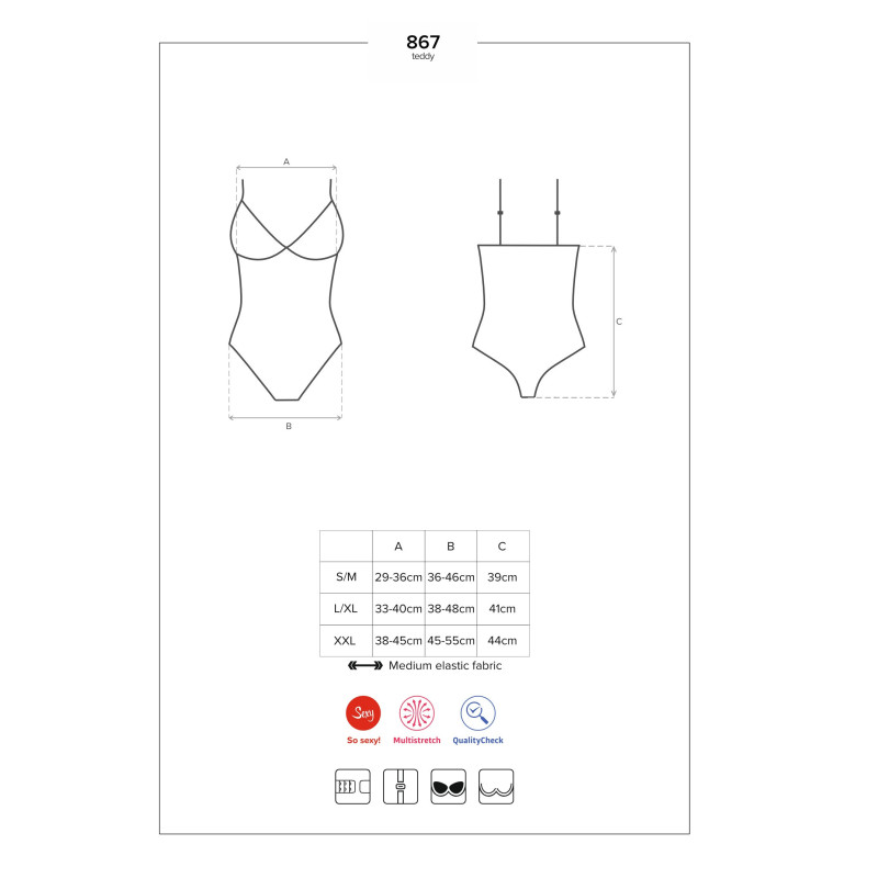 Body De Obsessive Negro 867