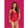 Body De Obsessive Rojo Rougebelle Abierto