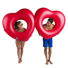 Flotador Hinchable Gigante Dos Corazones
