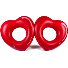 Flotador Hinchable Gigante Dos Corazones