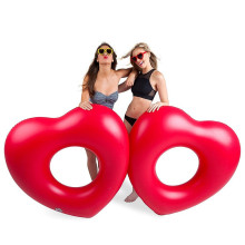 Flotador Hinchable Gigante Dos Corazones