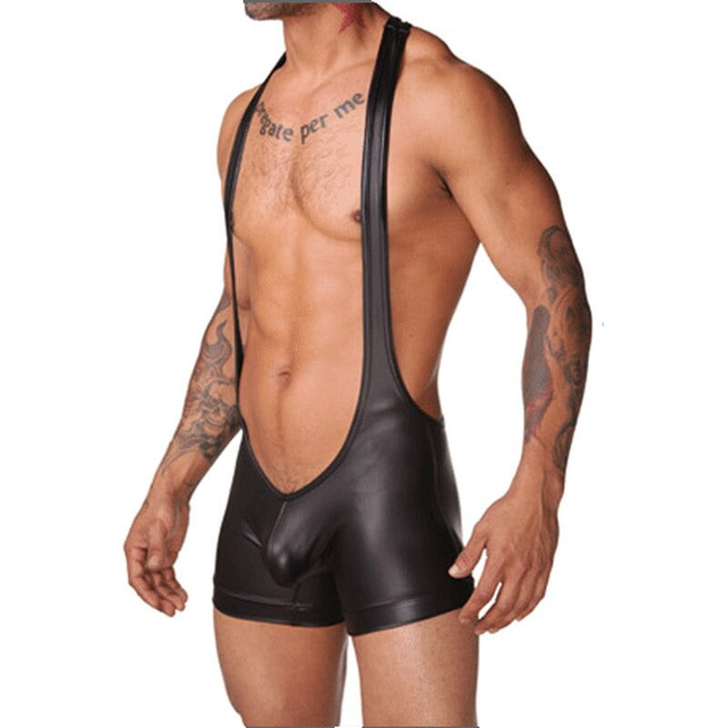Body Elástico Wetlook Negro 7410