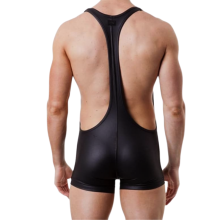 Body Elástico Wetlook Negro 7410