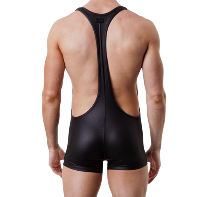 Body Elástico Wetlook Negro 7410