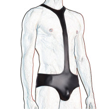 Body Hombre Wetlook 7419