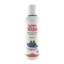 Body Kiss Massage Glide Nature Body Arándanos 100 ml
