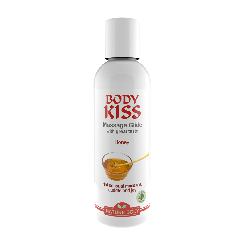 Body Kiss Massage Glide Nature Body Miel 100 ml