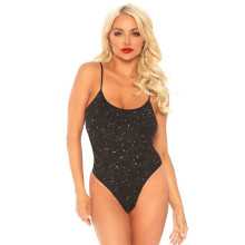 Body Leg Avenue Negro 89238 Lúrex