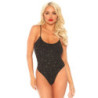 Body Leg Avenue Negro 89238 Lúrex