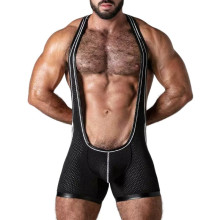 Body Locker Gear Singlet Look At It LK0632 Blanco