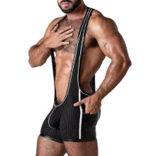 Body Locker Gear Singlet Look At It LK0632 Blanco