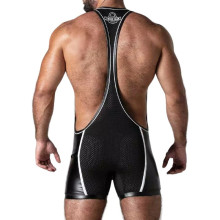 Body Locker Gear Singlet Look At It LK0632 Blanco