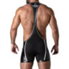Body Locker Gear Singlet Look At It LK0632 Blanco