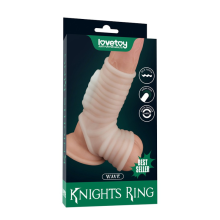 Funda Estimuladora Con Vibración Knights Ring