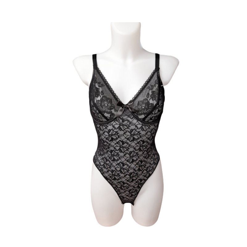 Body Negro Encaje Aina YH285