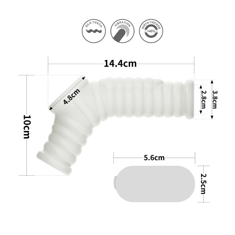 Funda Estimuladora Con Vibración Knights Ring