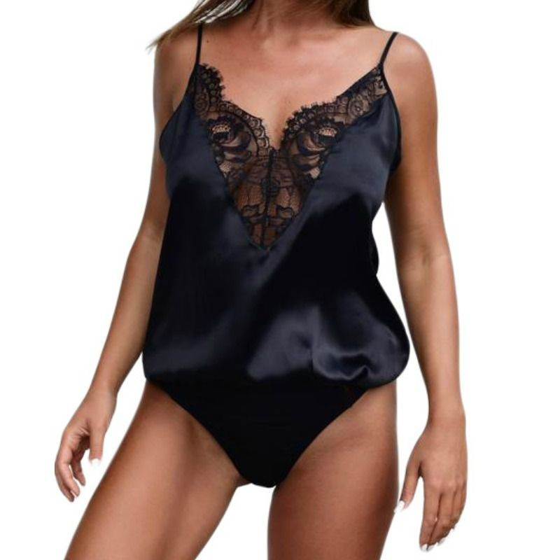 Body Queen Lingerie Negro 219766