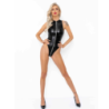 Body Wetlook Noir Handmade F294