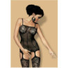Bodystocking Obsessive F204 Negro
