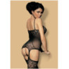Bodystocking Obsessive F204 Negro