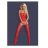 Bodystocking Obsessive F204 Rojo