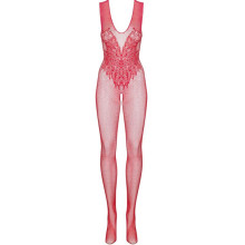 Bodystocking Obsessive N112 Rojo