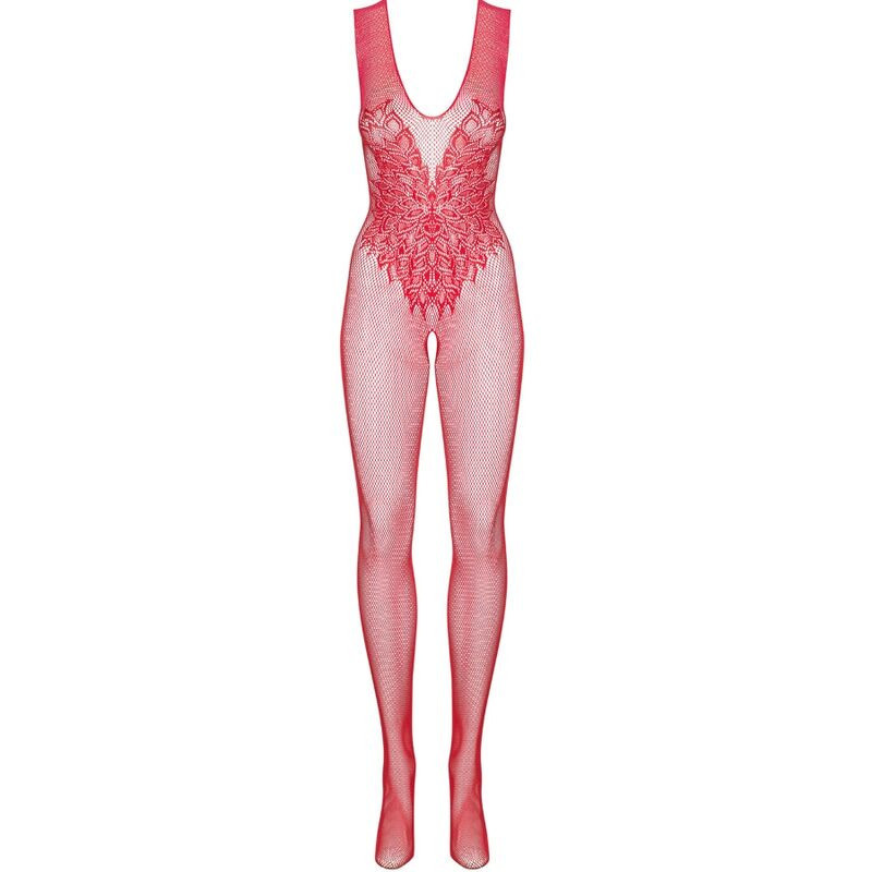 Bodystocking Obsessive N112 Rojo