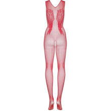 Bodystocking Obsessive N112 Rojo