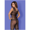 Bodystocking Obsessive  F215 Negro