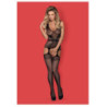 Bodystocking Obsessive  F217 Negro