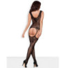 Bodystocking Obsessive  F231 Negro
